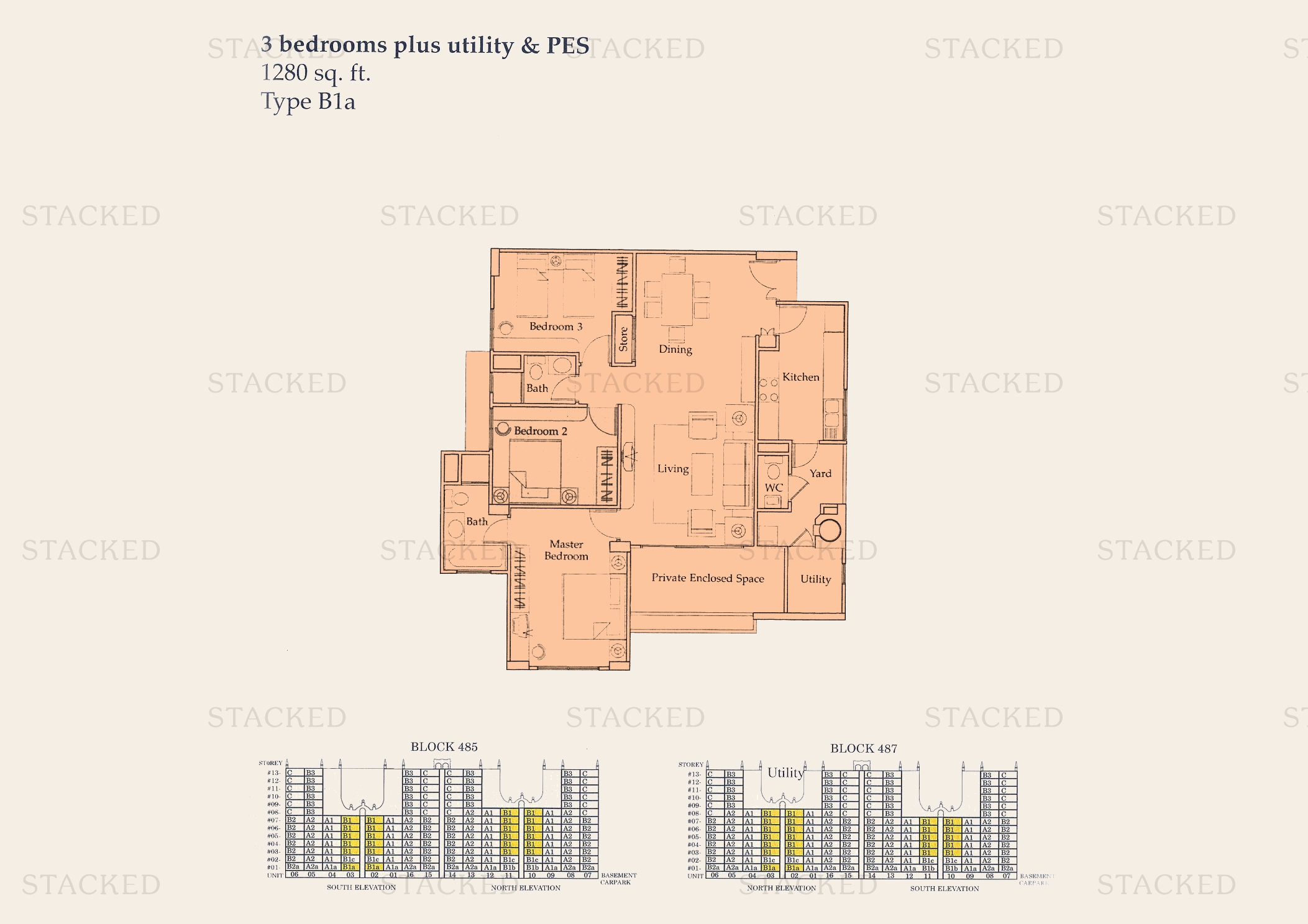 Stacked homes Castle Green Singapore Condo Floor Plans, Images And